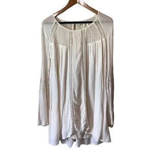 Volcom Cream Colored Boho Traffik Dress
